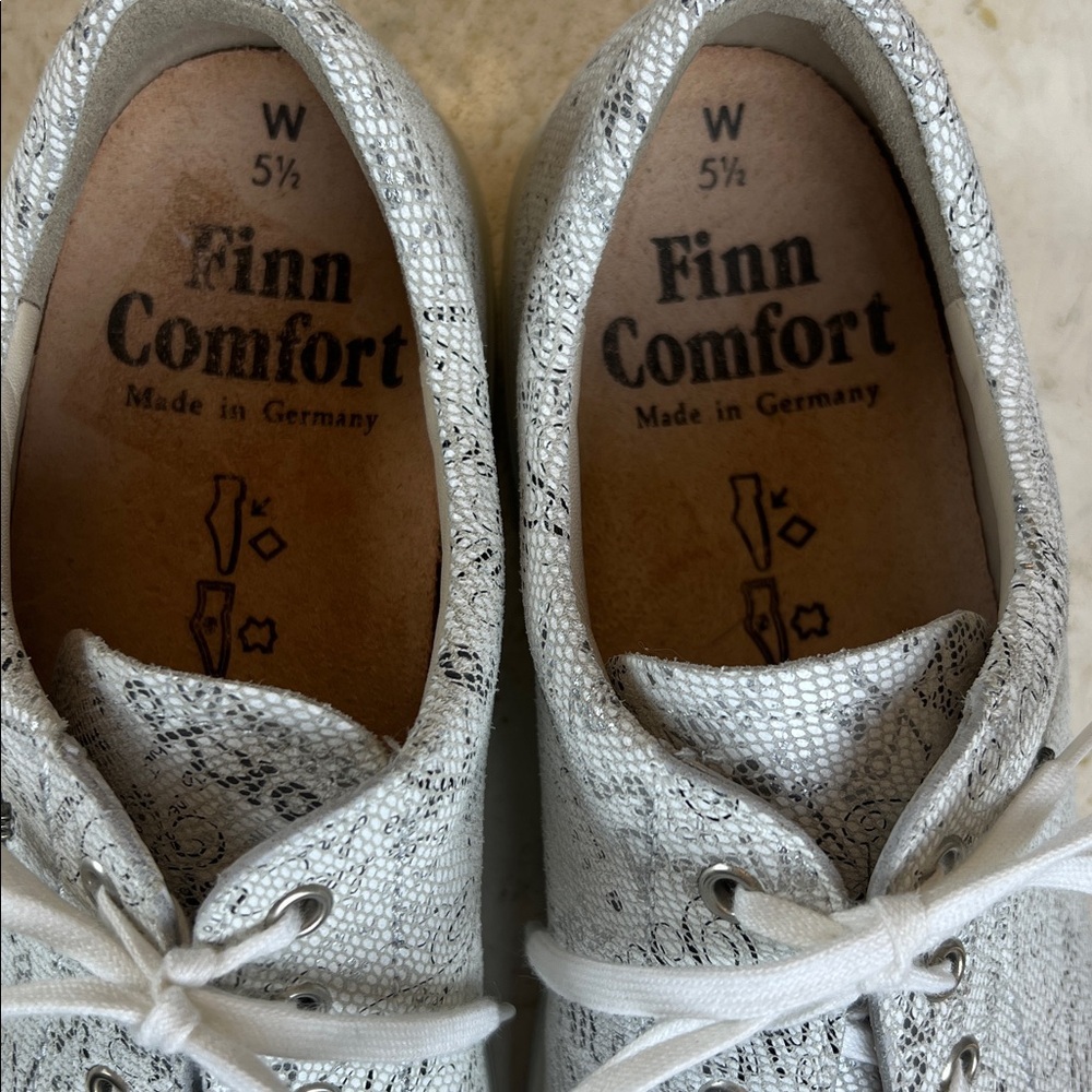 Finn Comfort Made in Germany Womens Ikebukuro Shoe - Words Bianco, Size 8 US - Picture 4 of 17